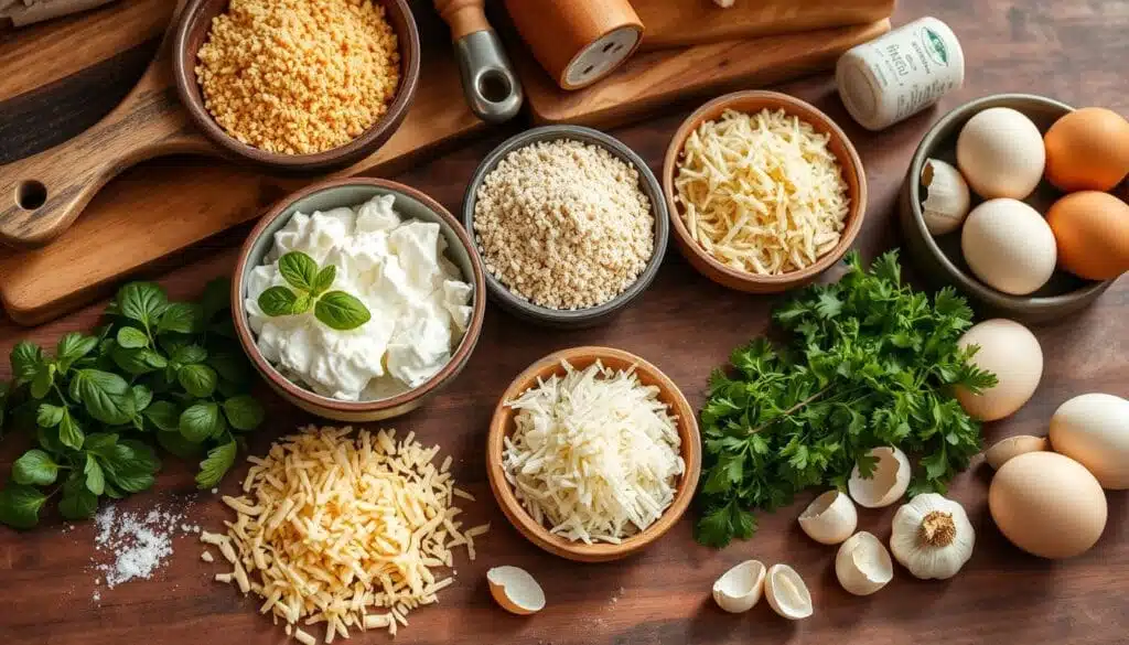 Authentic Ricotta Polpet Ingredients