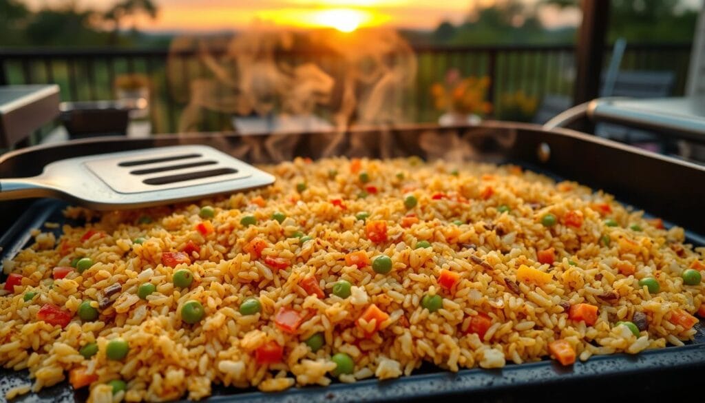 Blackstone griddle fried rice recipe