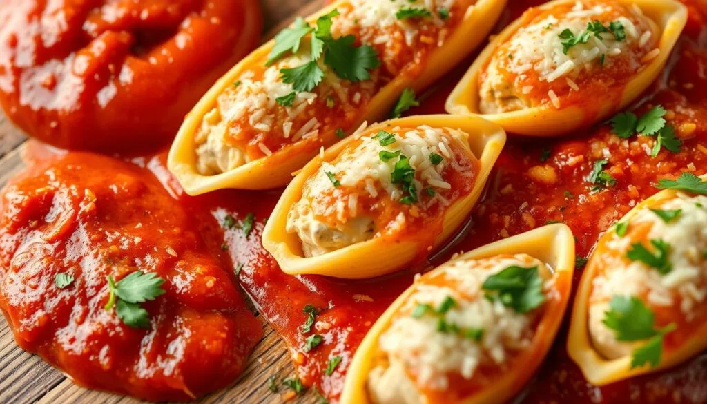 Chicken Stuffed Pasta Shells Recipe Chicken Stuffed Pasta Shells Recipe