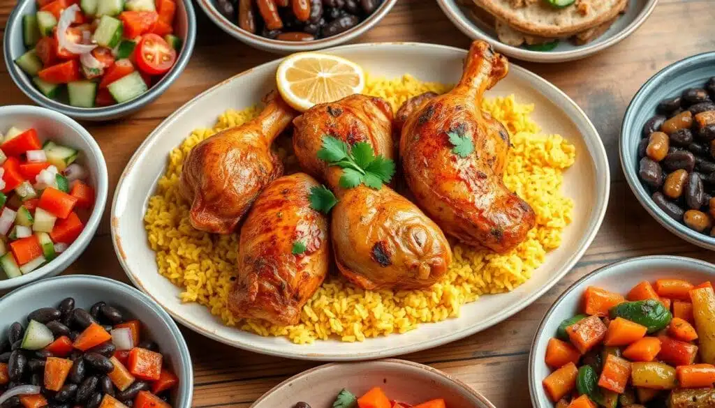Chicken and Yellow Rice Side Dishes