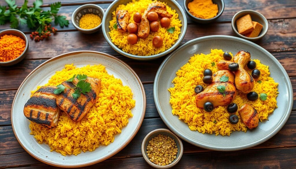 Chicken and Yellow Rice Variations Chicken and Yellow Rice Variations