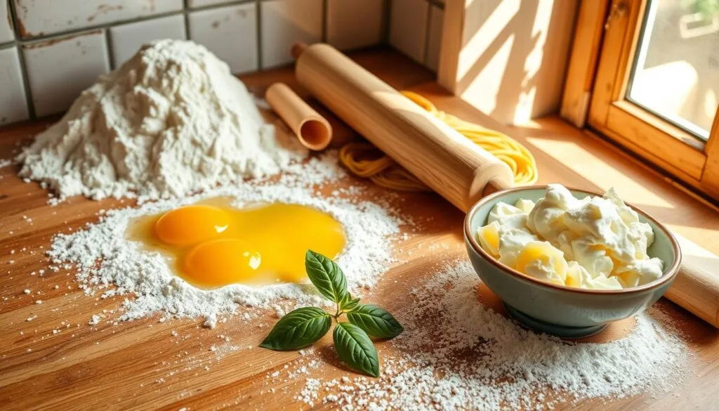 Handmade Pasta Ingredients Handmade Pasta Ingredients