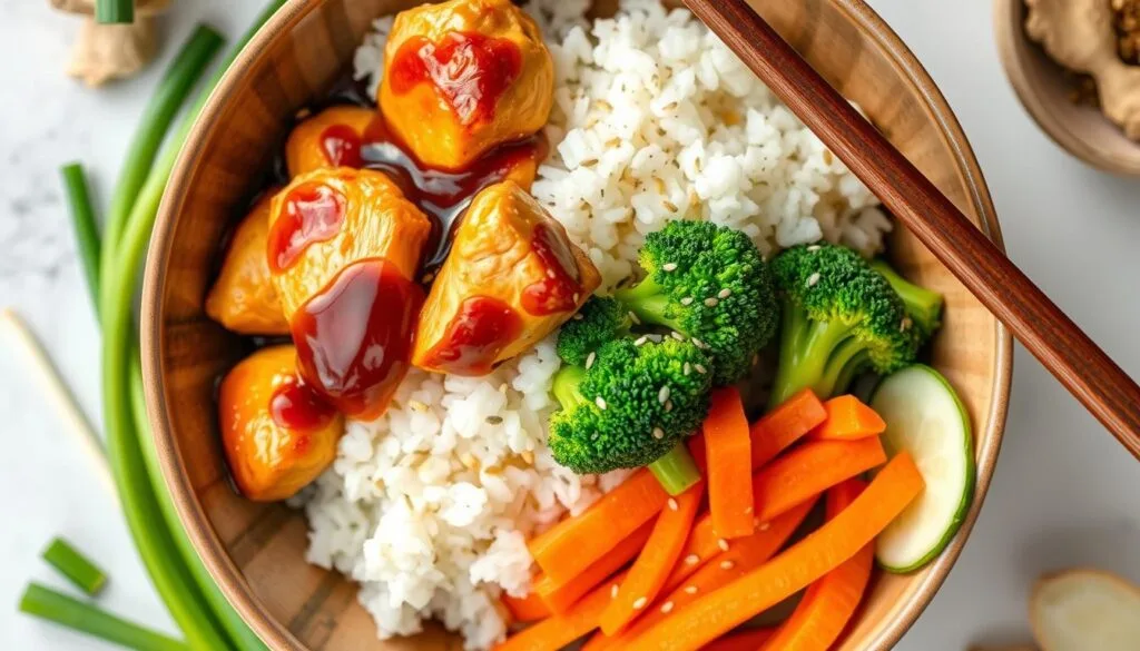 Jack in the Box Chicken Teriyaki Bowl Ingredients