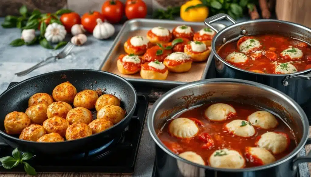 Ricotta Polpet Cooking Methods