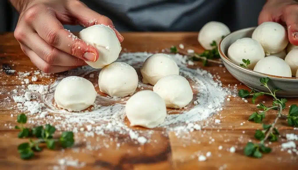 Ricotta Polpet Shaping Techniques