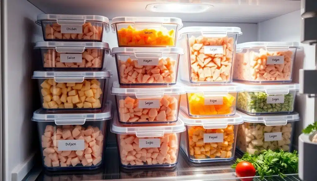 diced chicken storage