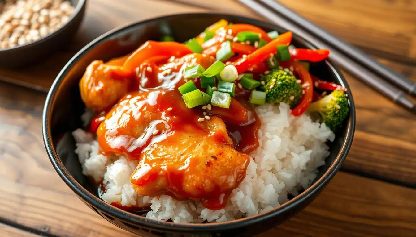 jack in the box chicken teriyaki bowl