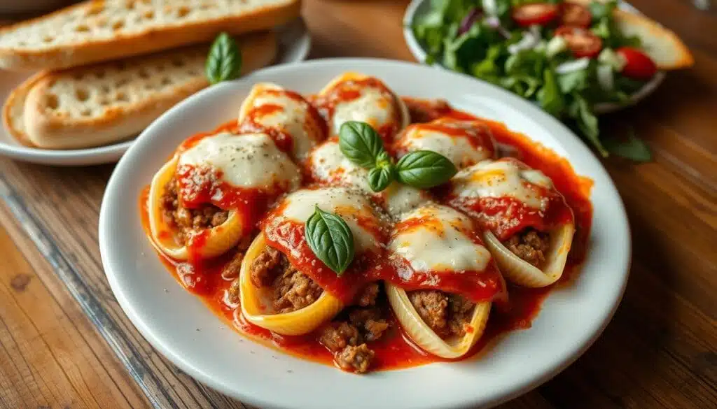 stuffed shells with ricotta and meat stuffed shells with ricotta and meat