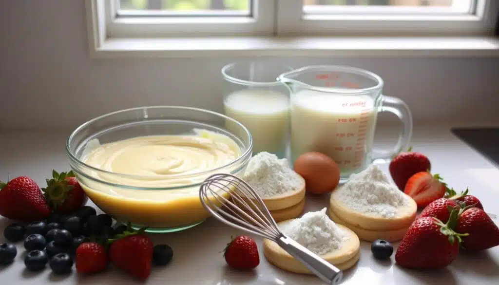 Mini Pancake Ingredients