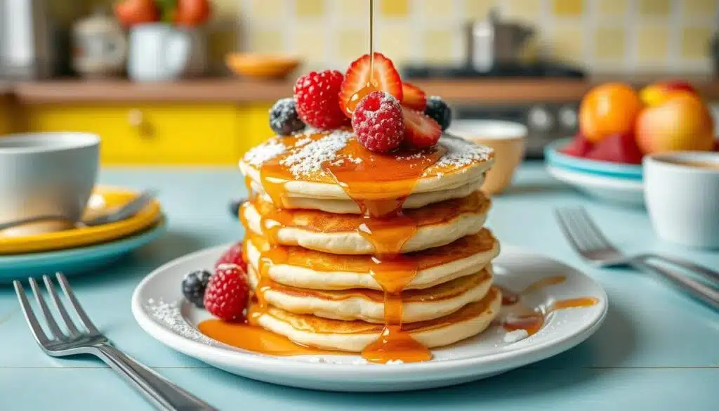 Mini Pancakes Breakfast Delight