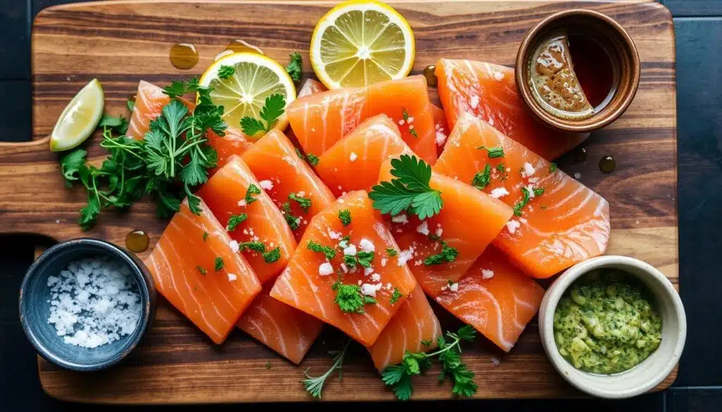 Salmon Crudo Flavor Combinations
