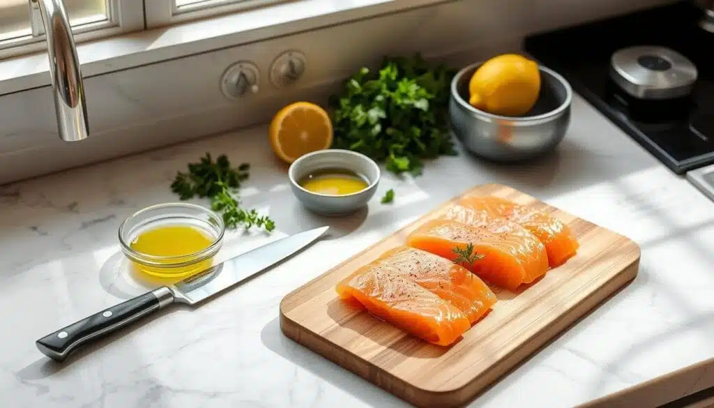 Salmon Crudo