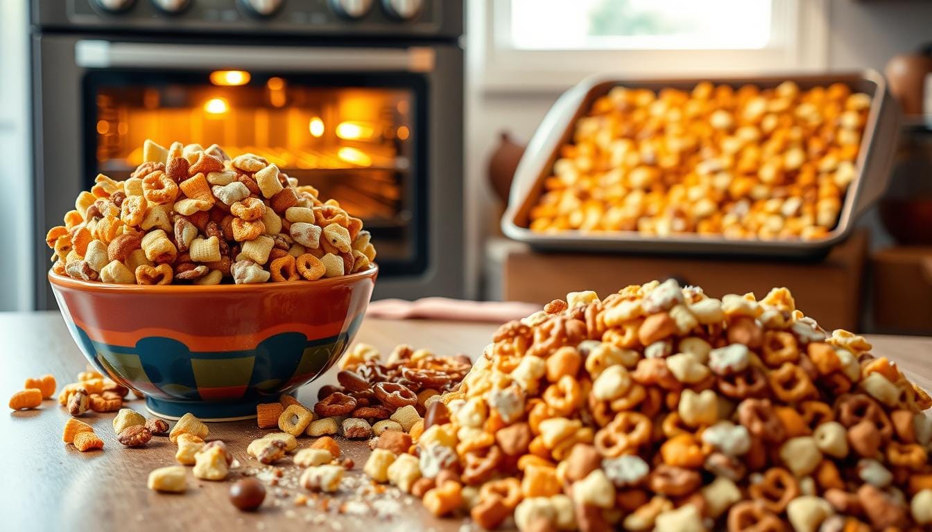 chex mix recipe oven